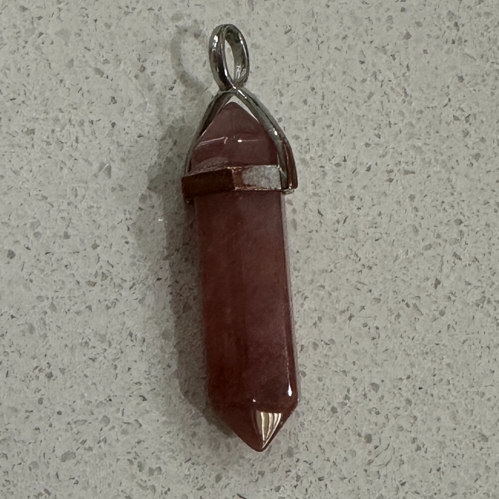 Vintage Quartz Pendant - Picture 3 of 4